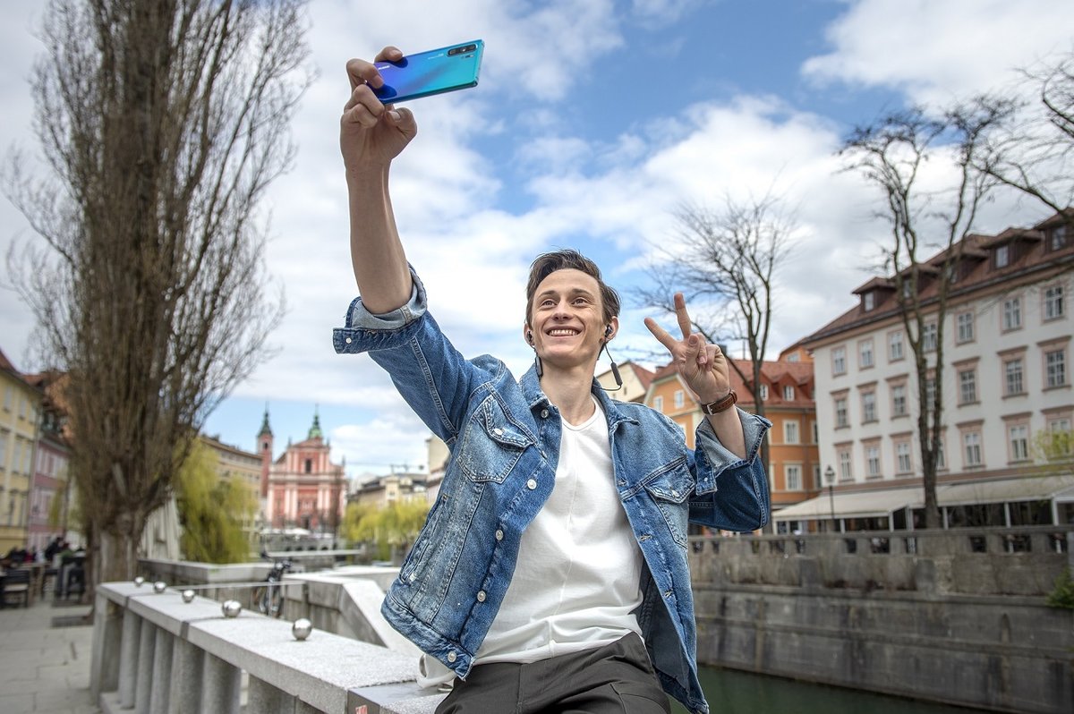 Huawei P30 Pro in Peter Prevc