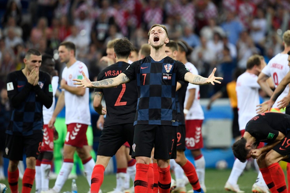 Zmaga Hrvatov proti Danski